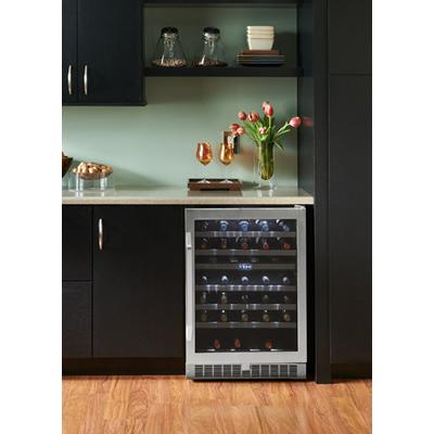 Silhouette 51-bottle Built-in Wine Cooler DWC153BLSST IMAGE 3