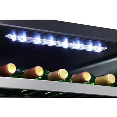 Silhouette 146-bottle Built-in Wine Cooler DWC408BLSST IMAGE 3