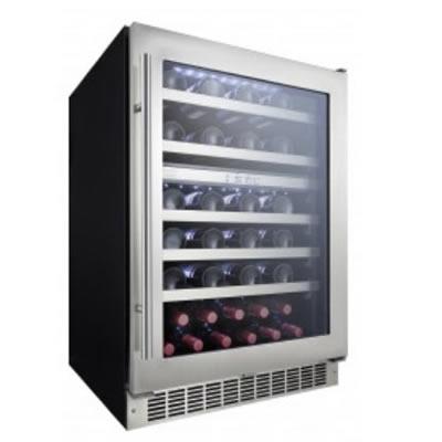 Silhouette 5.3 cu. ft. 51-bottle Built-in Wine Cooler DWC053D1BSSPR IMAGE 1