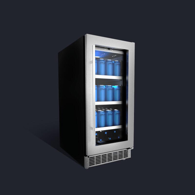 Silhouette 3.1 cu. ft. Built-in Beverage Center DBC031D1BSSPR IMAGE 4