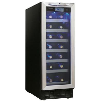 Silhouette 2.47 cu. ft. 34-bottle Built-in Wine Cooler DWC276BLS IMAGE 1