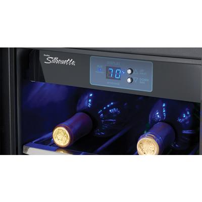 Silhouette 2.47 cu. ft. 34-bottle Built-in Wine Cooler DWC276BLS IMAGE 3