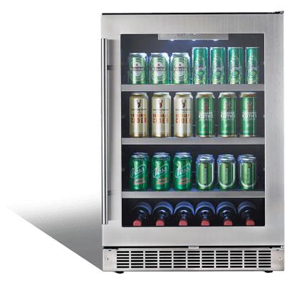 Silhouette 5.6 cu. ft. Freestanding Beverage Center DBC056D2BSSPR IMAGE 3