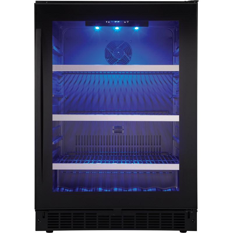 Silhouette 5.6 cu.ft. Freestanding Beverage Center with Blue LED Lighting SSBC056D1-B IMAGE 1