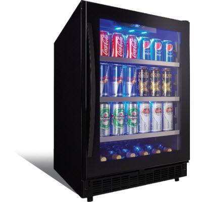 Silhouette 5.6 cu.ft. Freestanding Beverage Center with Blue LED Lighting SSBC056D1-B IMAGE 4