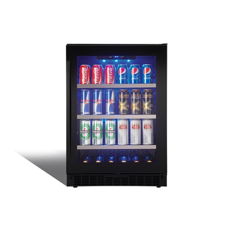 Silhouette 5.6 cu.ft. Freestanding Beverage Center with Blue LED Lighting SSBC056D1-B IMAGE 5