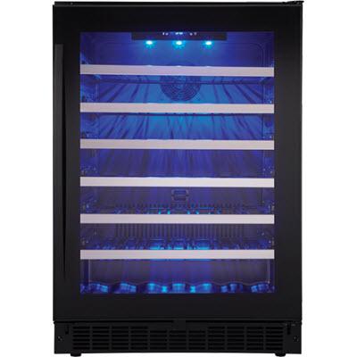 Silhouette 5.6 cu. ft. 48-bottle Built-in Wine Cooler SSWC056D1B IMAGE 1