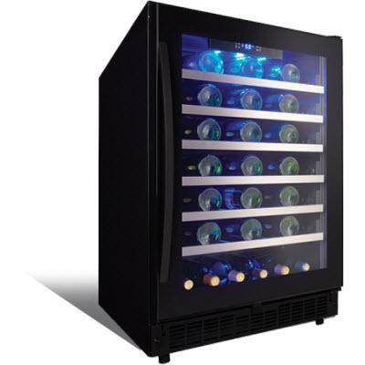 Silhouette 5.6 cu. ft. 48-bottle Built-in Wine Cooler SSWC056D1B IMAGE 4