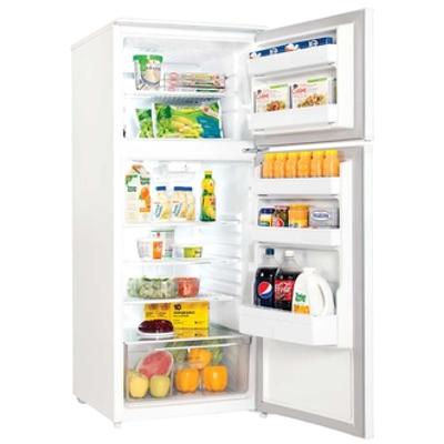 Danby 24-inch, 9.1 cu. ft. Top Freezer Refrigerator DFF091A1WDB IMAGE 4