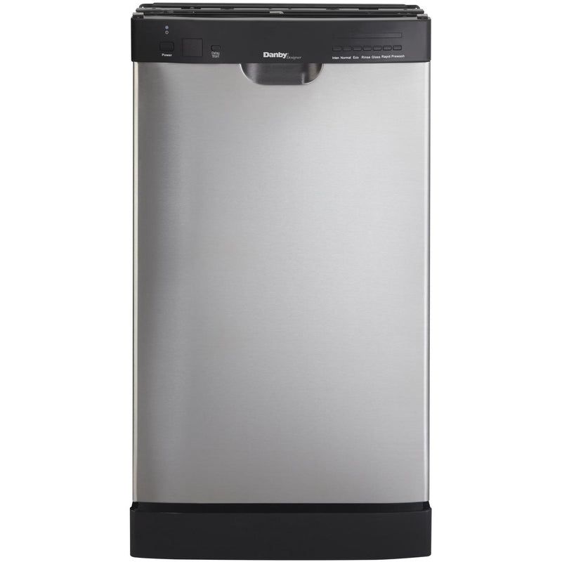 Danby 18-inch Built-In Dishwasher DDW1802EBLS IMAGE 1