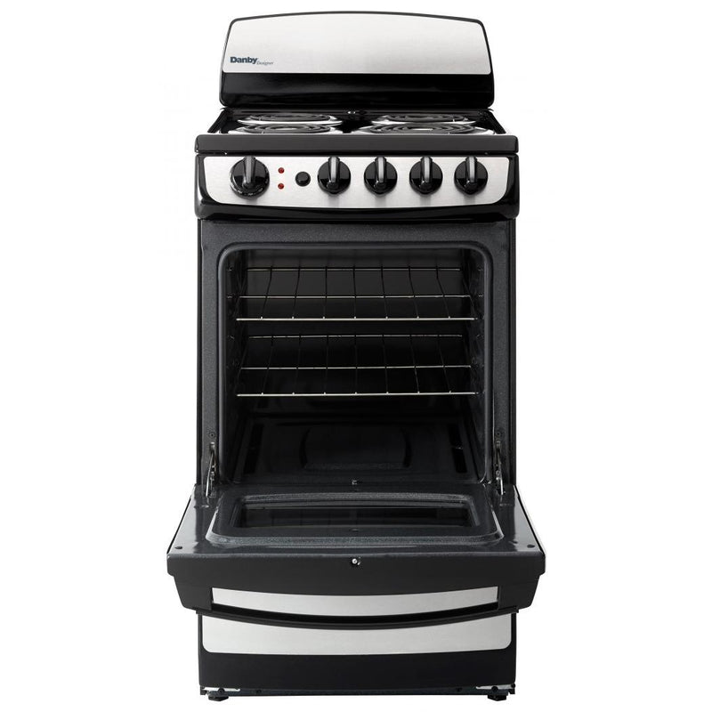 Danby 20-inch Freestanding Electric Range DER201BSS IMAGE 3