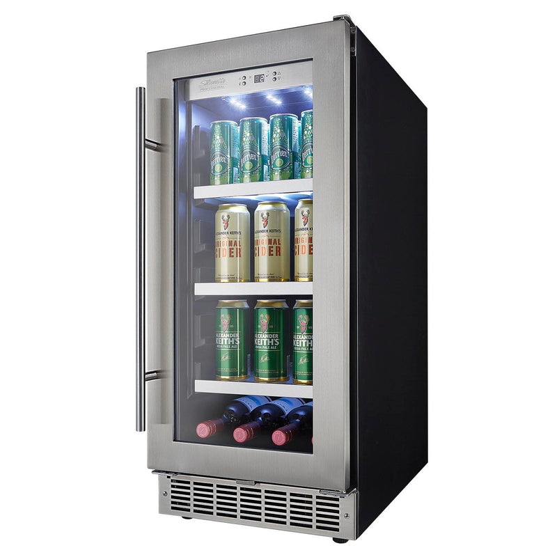 Silhouette 3.1 cu. ft. Freestanding Beverage Center DBC031D4BSSPR IMAGE 4