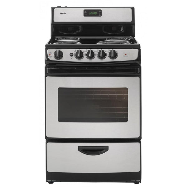 Danby 24-inch Freestanding Electric Range DER243BSSC IMAGE 1