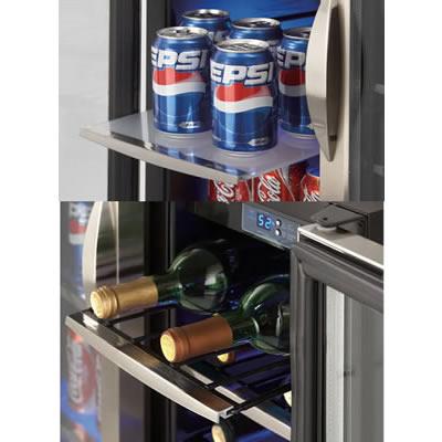 Silhouette 5 cu. ft. Freestanding Beverage Center DBC2760BLS IMAGE 2