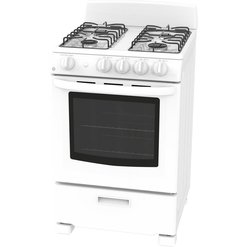 GE 24-inch Freestanding Gas Range JCGAS300DMWW IMAGE 3