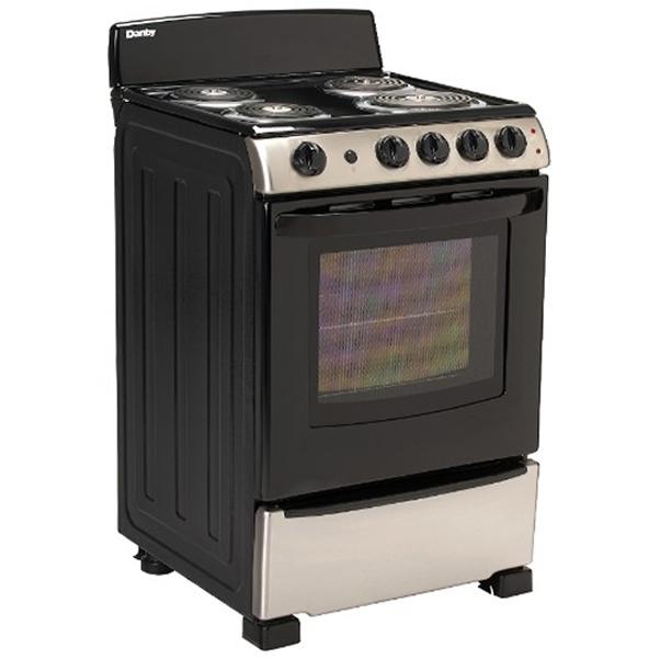 Danby 24-inch Freestanding Electric Range DER244BSSC IMAGE 2