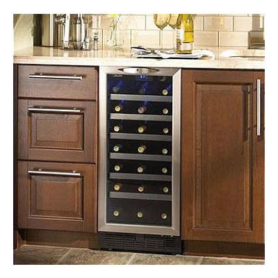 Silhouette 3.7 cu. ft. 34-bottle Freestanding Wine Cooler DWC1534BLS IMAGE 2