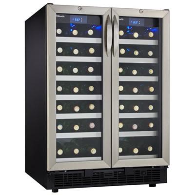 Silhouette 5 cu. ft. 54-bottle Freestanding Wine Cooler DWC2727BLS IMAGE 1