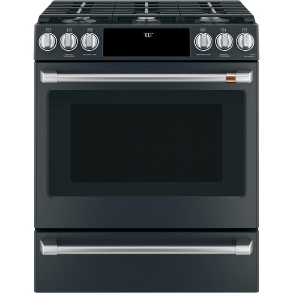 Café 30-inch Slide-In Gas Range with WiFi Connect CCGS700P3MD1 IMAGE 1