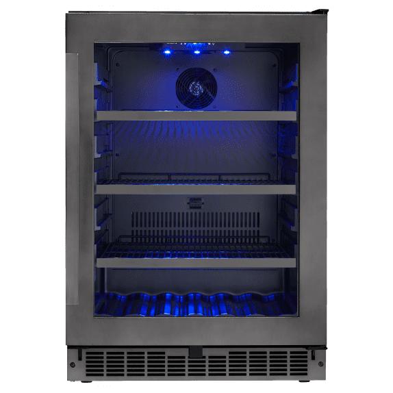 Silhouette 5.6 cu.ft. Freestanding Beverage Center with Blue LED Lighting SSBC056D1B-S IMAGE 1