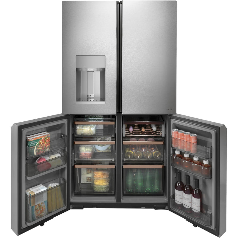 Café 36-inch, 27.4 cu. ft. French 4-Door Refrigerator CQE28DM5NS5 IMAGE 8