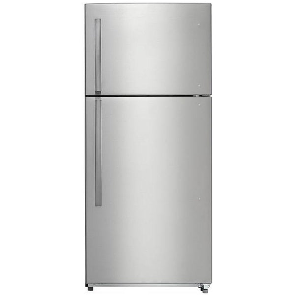 Danby 30-inch, 18 cu.ft. Freestanding Top Freezer Refrigerator with Electronic Thermostat DFF180E1BSS IMAGE 1