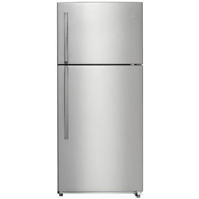 Danby 30-inch, 18 cu.ft. Freestanding Top Freezer Refrigerator with Electronic Thermostat DFF180E1BSS IMAGE 1