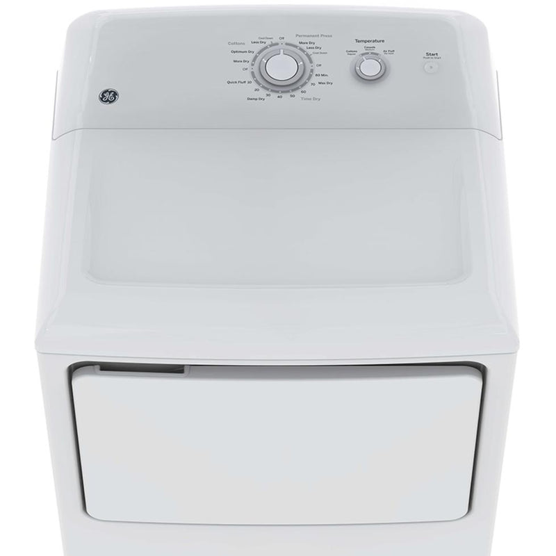 GE 6.2 cu. ft. Electric Dryer GTD32EBMPWW IMAGE 3