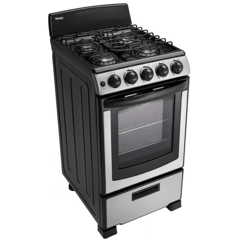 Danby 20-inch Freestanding Gas Range DR202BSSGLP IMAGE 5