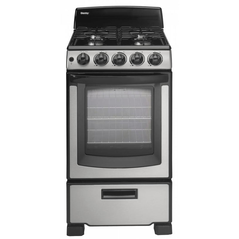 Danby 20-inch Freestanding Gas Range DR202BSSGLP IMAGE 6