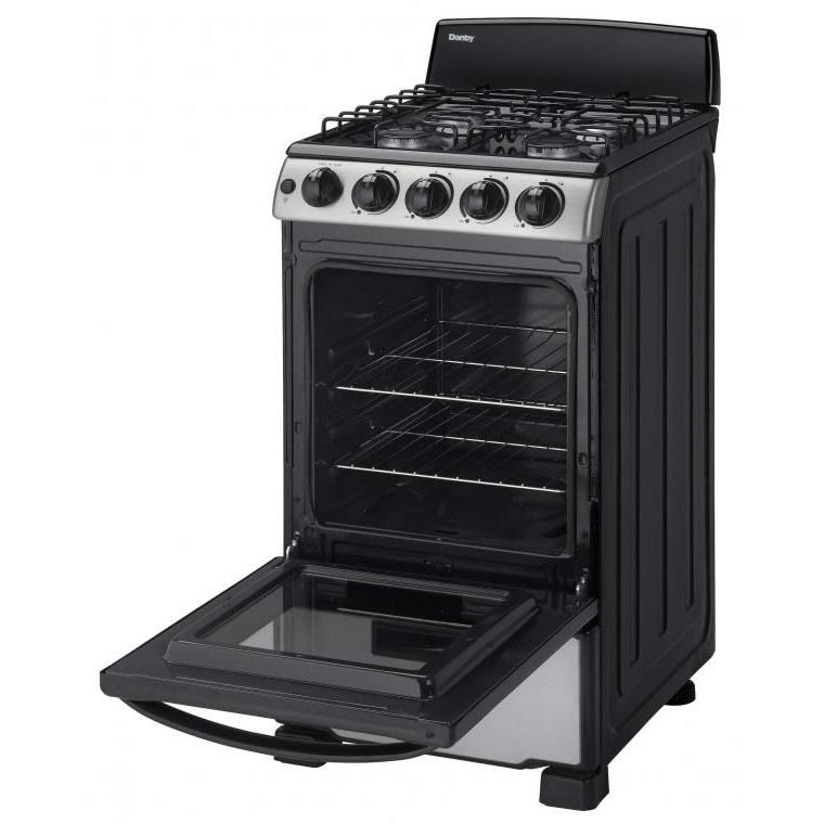 Danby 20-inch Freestanding Gas Range DR202BSSGLP IMAGE 8