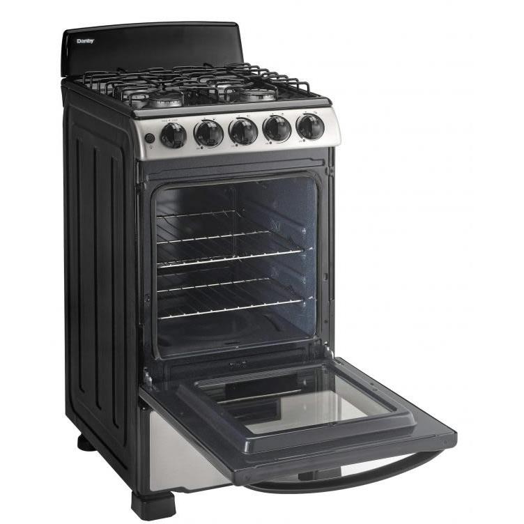 Danby 20-inch Freestanding Gas Range DR202BSSGLP IMAGE 9