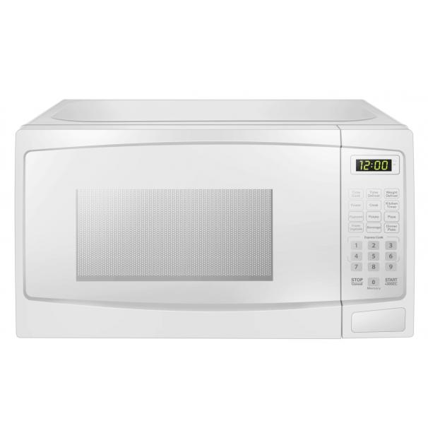 Danby 19-inch, 0.9 cu.ft. Countertop Microwave Oven with 6 Convenient Auto Cook Options DBMW0920BWW IMAGE 2