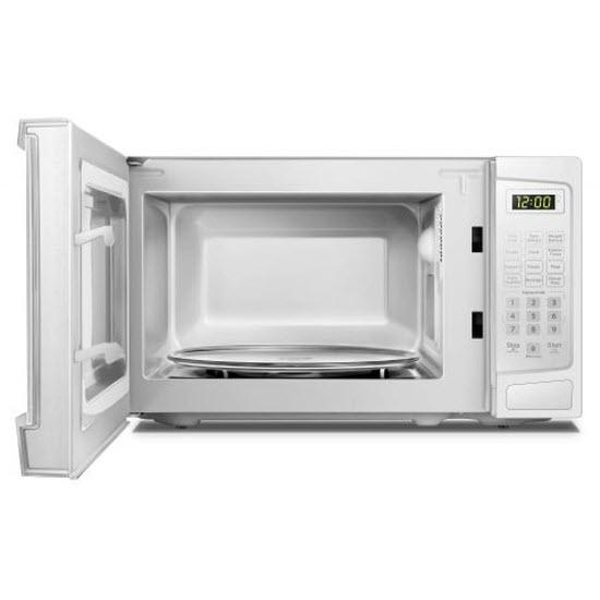 Danby 19-inch, 0.9 cu.ft. Countertop Microwave Oven with 6 Convenient Auto Cook Options DBMW0920BWW IMAGE 4