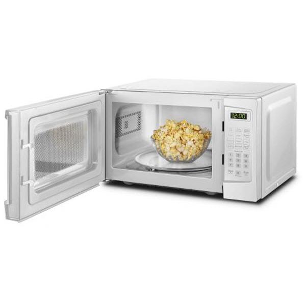 Danby 19-inch, 0.9 cu.ft. Countertop Microwave Oven with 6 Convenient Auto Cook Options DBMW0920BWW IMAGE 6