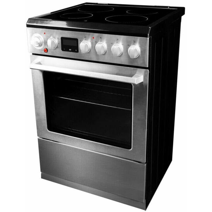 Danby 24-inch Freestanding Electric Range with Air Fry Technology DRCA240BSS IMAGE 1