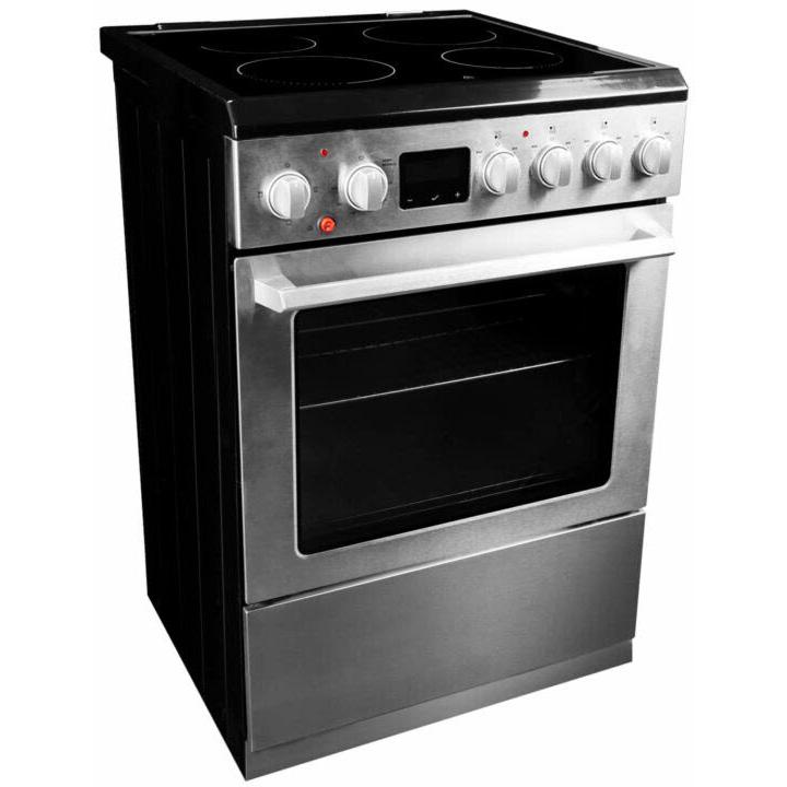 Danby 24-inch Freestanding Electric Range with Air Fry Technology DRCA240BSS IMAGE 3