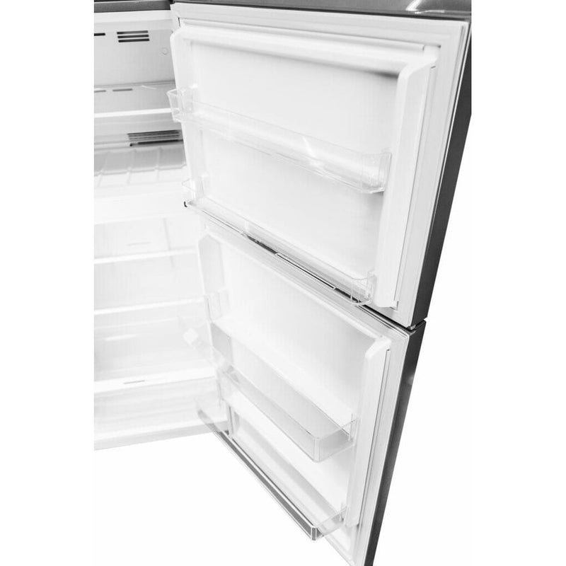 Danby 28-inch, 14.2 cu. ft. Apartment Size Top Freezer Refrigerator DFF142E1SSDB IMAGE 10