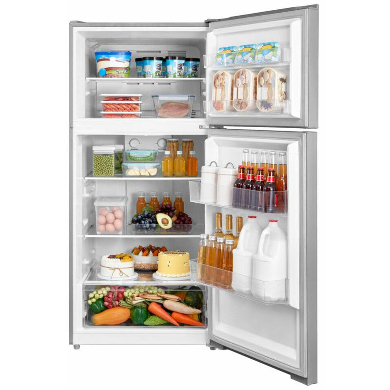 Danby 28-inch, 14.2 cu. ft. Apartment Size Top Freezer Refrigerator DFF142E1SSDB IMAGE 4