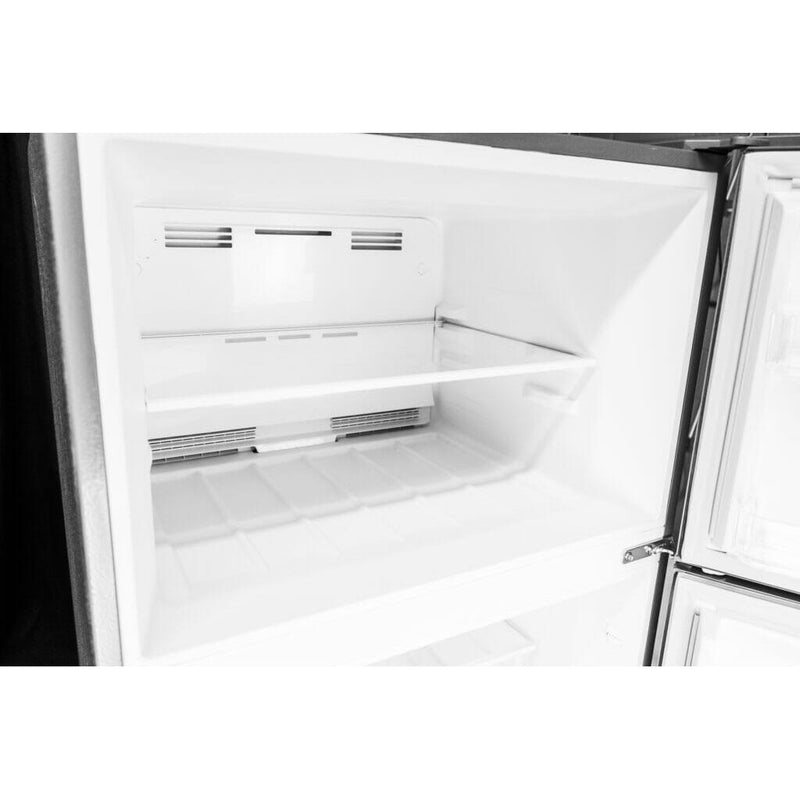 Danby 28-inch, 14.2 cu. ft. Apartment Size Top Freezer Refrigerator DFF142E1SSDB IMAGE 8