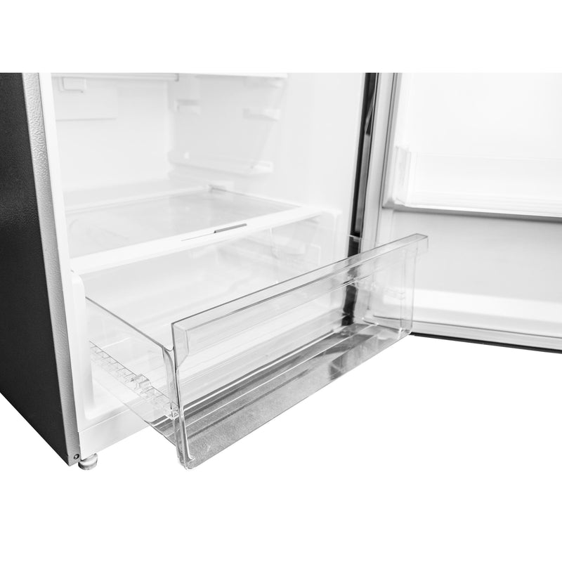 Danby 28-inch, 14.2 cu. ft. Apartment Size Top Freezer Refrigerator DFF142E1SSDB IMAGE 9