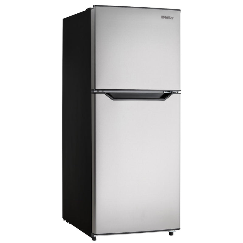 Danby 24-inch 10.1 cu.ft Top Freezer Refrigerator DFF101B1BSSDB IMAGE 2