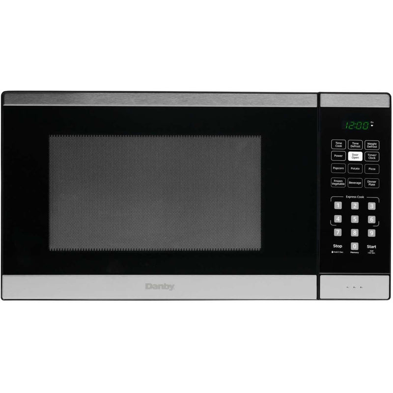 Danby 19-inch, 0.9 cu.ft. Countertop Microwave Oven with 6 Convenient Auto Cook Options DBMW0925BBS IMAGE 1