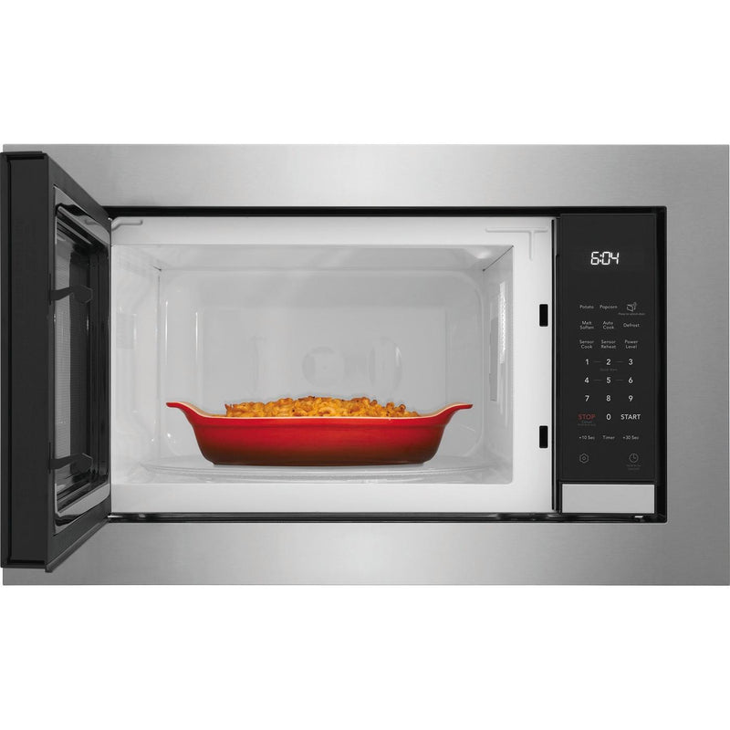 Frigidaire Gallery 24-inch, 2.2 cu.ft. Built-in Microwave Oven with Sensor Cooking GMBS3068BF IMAGE 4