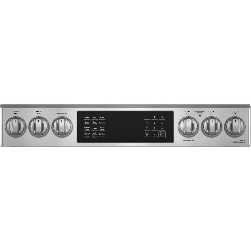 Café 30-inch Freestanding Electric Range with Wi-Fi CRS70XAWCS1 IMAGE 4