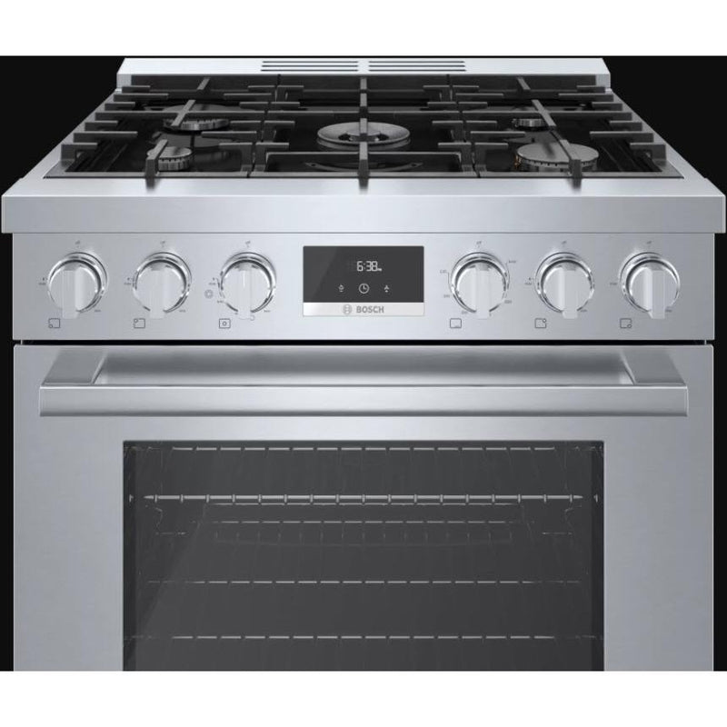 Bosch 30 inch Freestanding Gas Range with Convection Technology HGS805