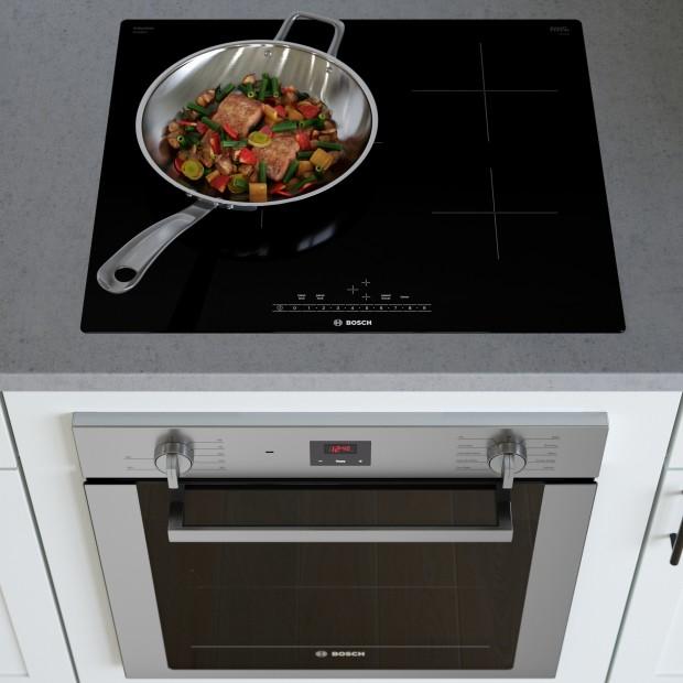 Bosch 24 inch Built in Induction Cooktop with PreciseSelect NIT5460UC