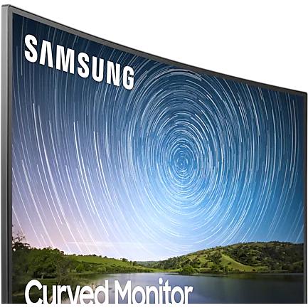 Samsung 32-inch FHD Curved Monitor with Bezel-Less Design LC32R500FHNXZA IMAGE 4